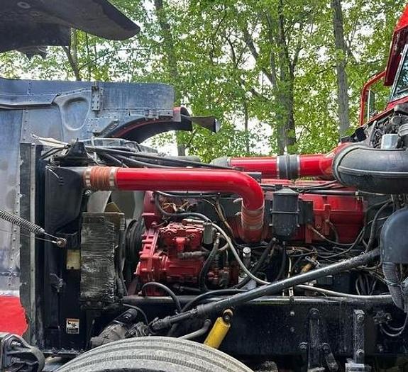 Used 1996 Peterbilt 379 EXHD with a 2003 Talbert Lowboy Trailer