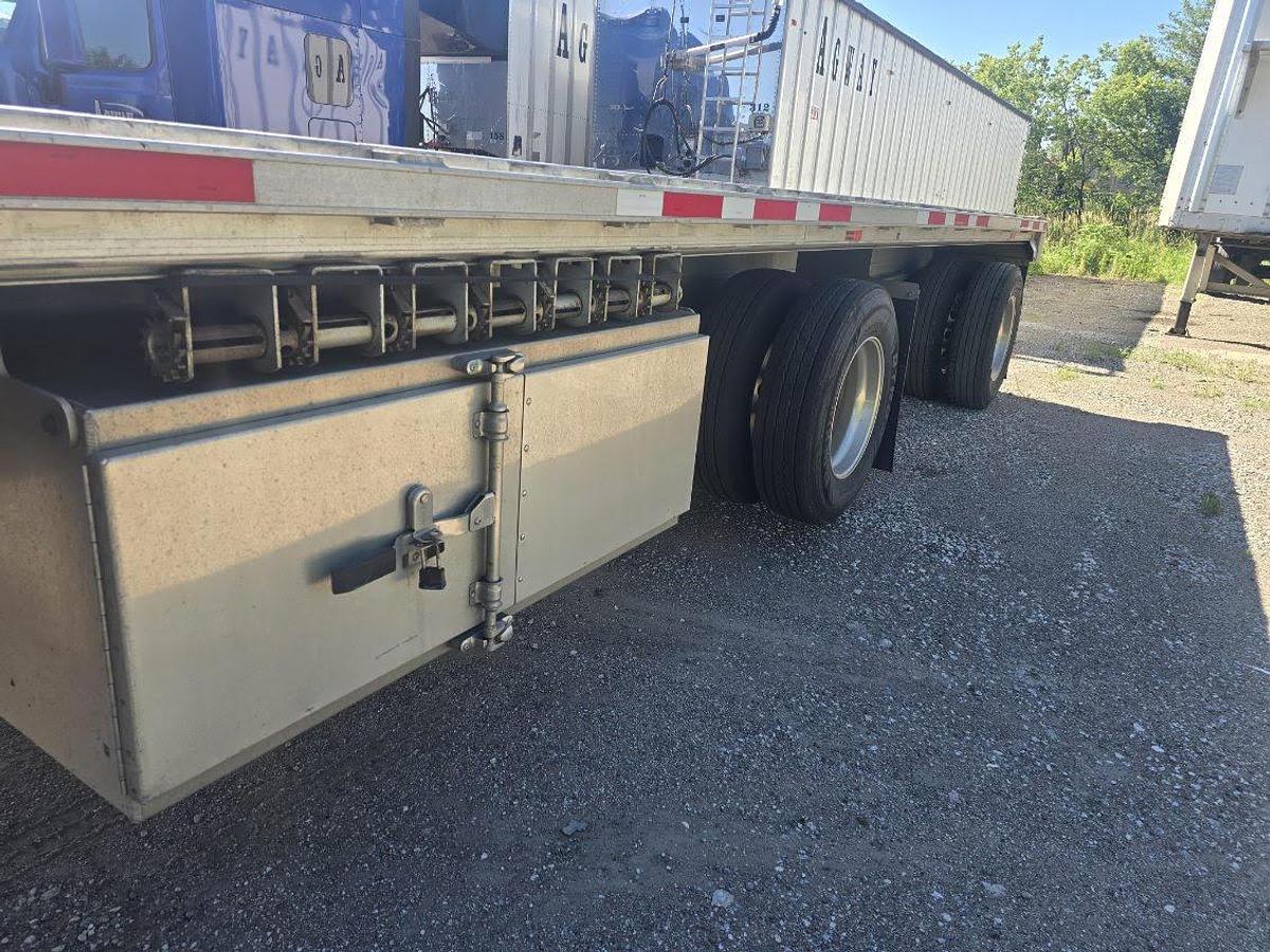 Used 2024 Wabash All-Aluminum Flatbed Trailer