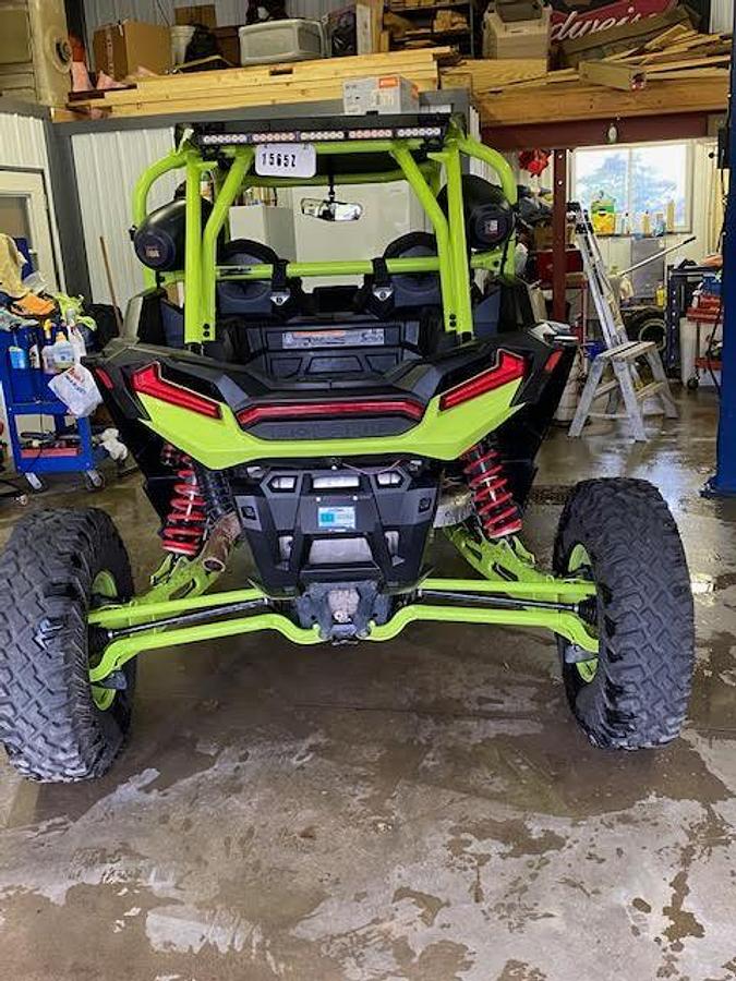 Used 2021 Polaris RZR Turbo S Lifted Lime