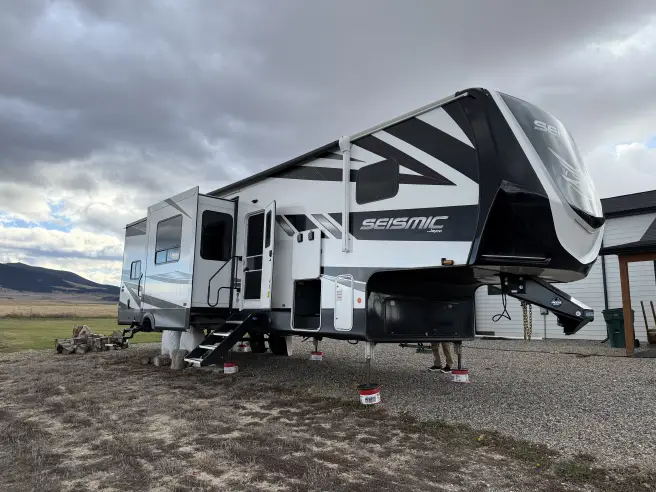 Used 2023 Jayco Seismic 403 Fifth Wheel Toy Hauler