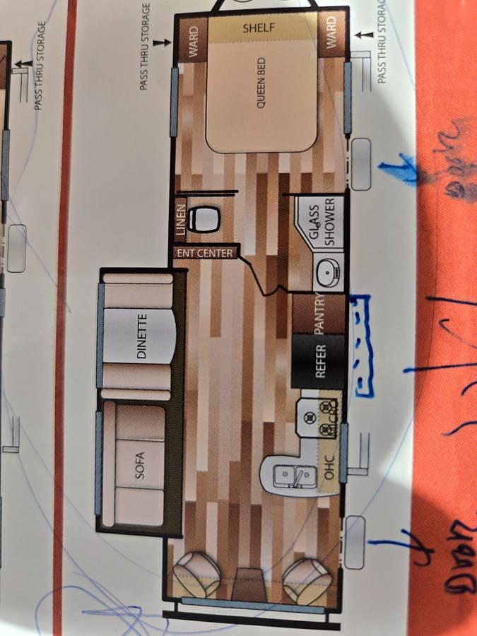 Used 2018 Forest River Salem Cruise Lite T254RLXL 30' Travel Trailer