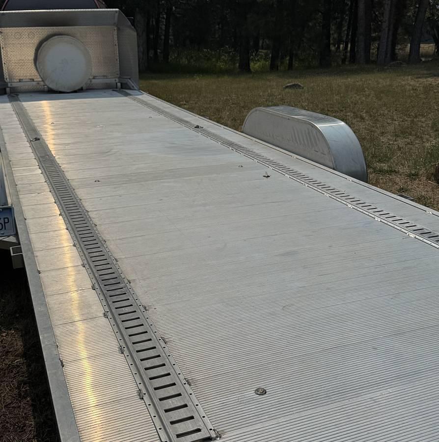 Used 2018 Aluma 8226H Flatbed Toy Hauler Trailer