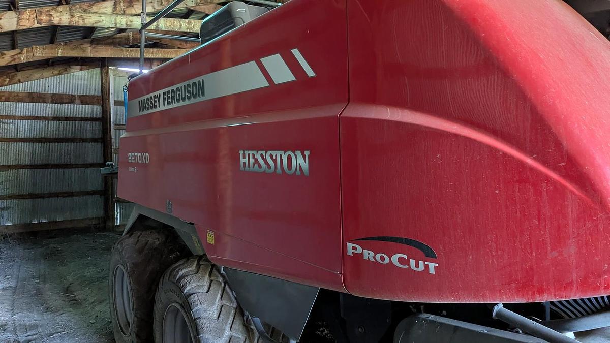 Used 2019 MASSEY FERGUSON 2270XD Large Square Baler