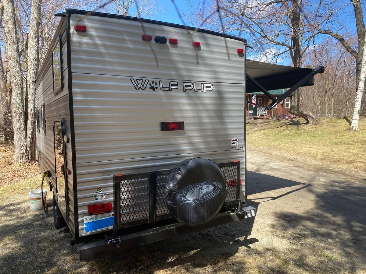 Used 2022 Forest River Wolf Pup 16BHS Travel Trailer