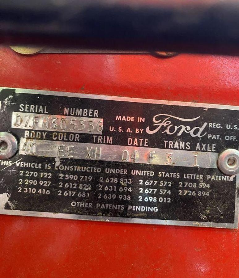 Used 1957 Ford Thunderbird