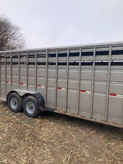 Used 2012 Titan Livestock Trailer