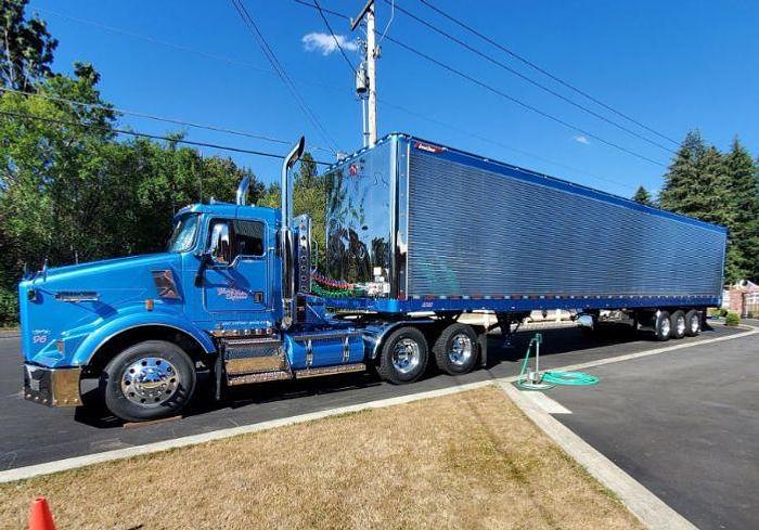 Used 1996 KENWORTH T800 and 2020 Great Dane Dry Van