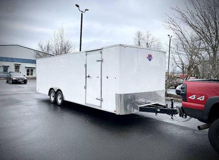 Used 2021 Patriot Enclosed Cargo/ Tandem Axle Car Hauler