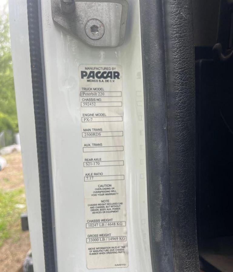 Used 2019 Peterbilt 220 sweeper truck