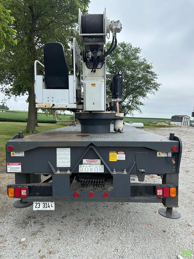 Used 2017 Manitex 22101S Mounted on Peterbilt 220 Boom Truck Crane