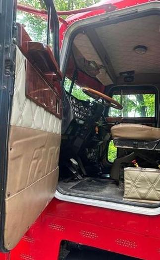 Used 1996 Peterbilt 379 EXHD with a 2003 Talbert Lowboy Trailer