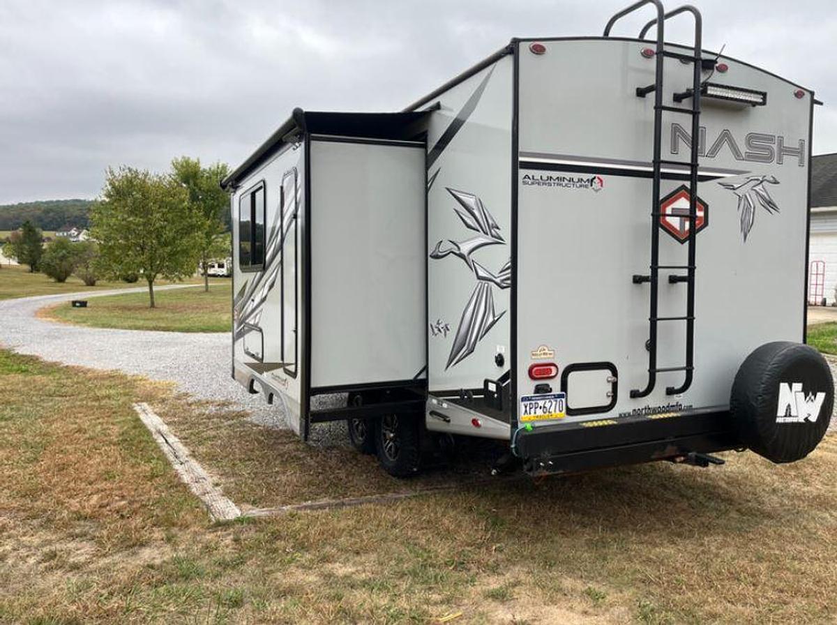 Used 2024 Northwood Nash 18FM OTG Off-Grid Travel Trailer