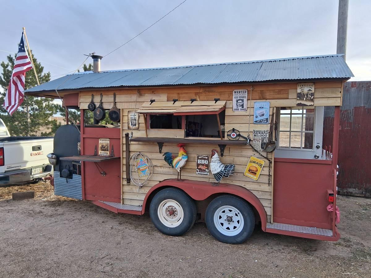 Used Smoker Grill Trailer