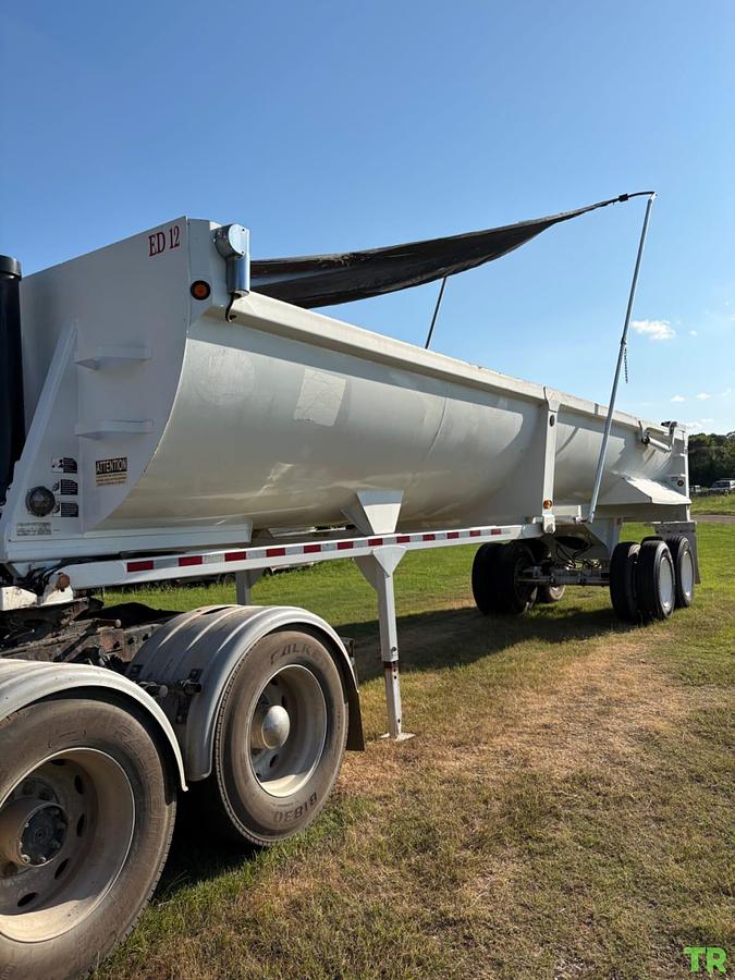 Used 2013 End Dump HRD32 | 32-Foot | Low-Use Ex-County Trailer | Ready to Haul