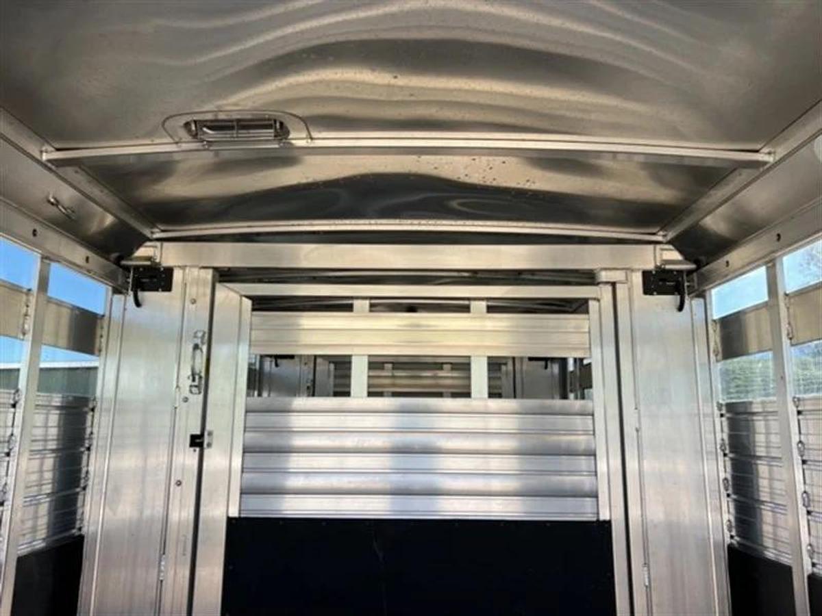Used 2023 4 Star Polo Aluminum Horse Trailer