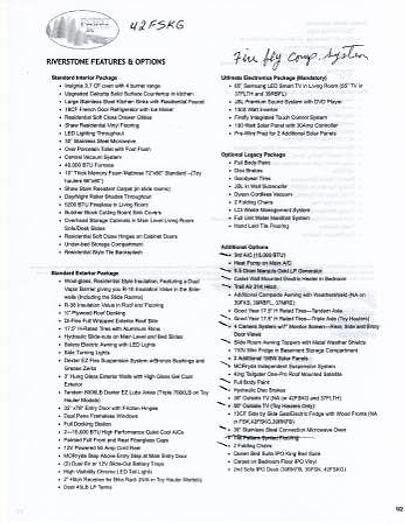 Used 2021 Forest River Riverstone Legacy 42FSKG