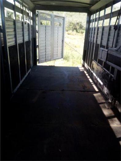 Used 2003 4-Star 20' Gooseneck Stock Trailer