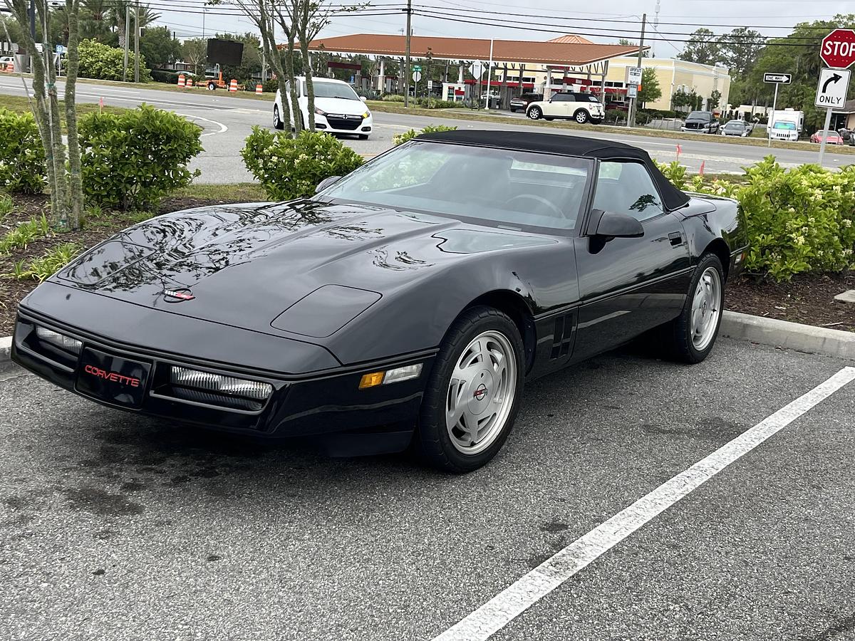 Used 1989 Chevrolet Corvette Convertible