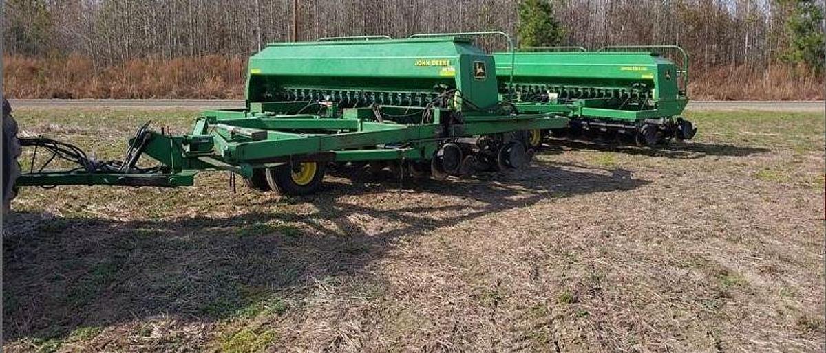 Used 2003 JOHN DEERE 1590&1560 Attached With Houck Hitch