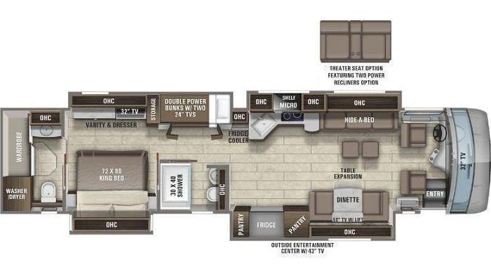 Used 2021 Entegra Cornerstone 45R