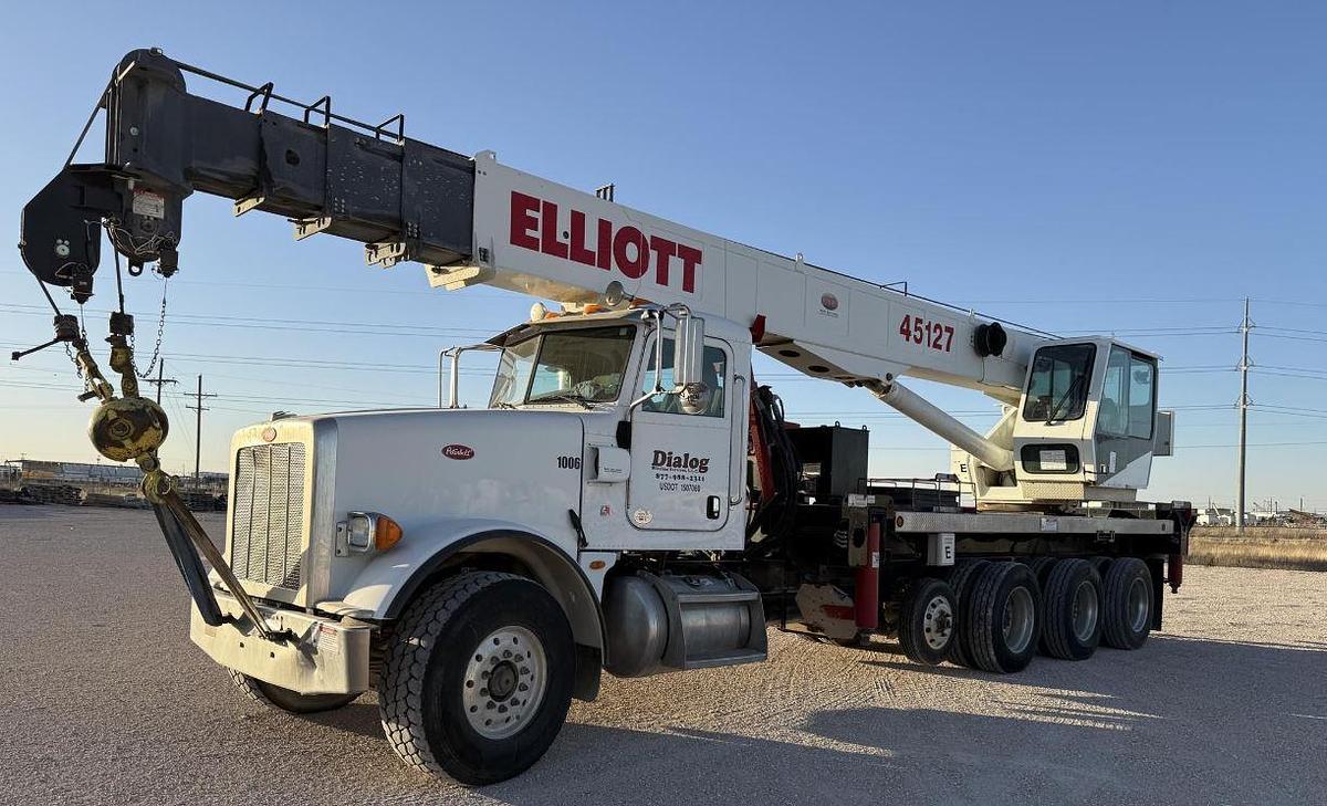 Used 2015 ELLIOTT 45127 MOUNTED ON 2015 PETERBILT 367