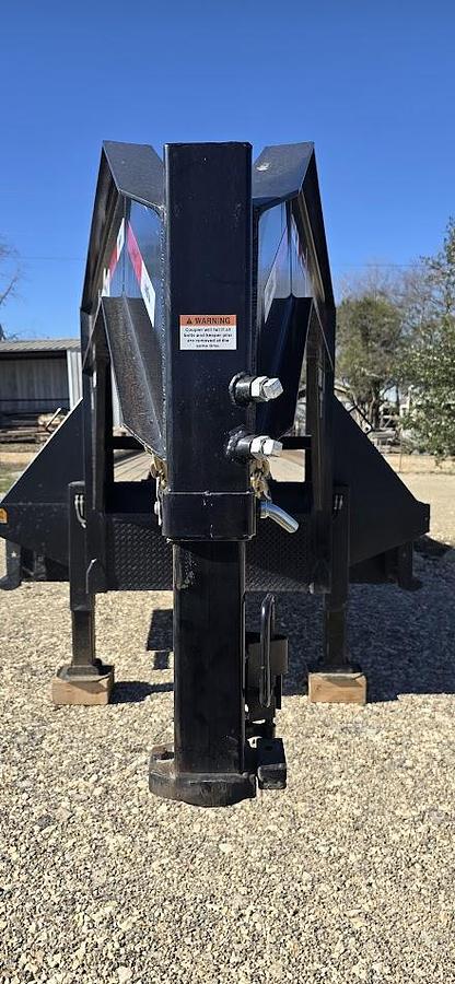 Used 2024 RAWMAXX Lonestar GN469 Full Tilt Container Trailer