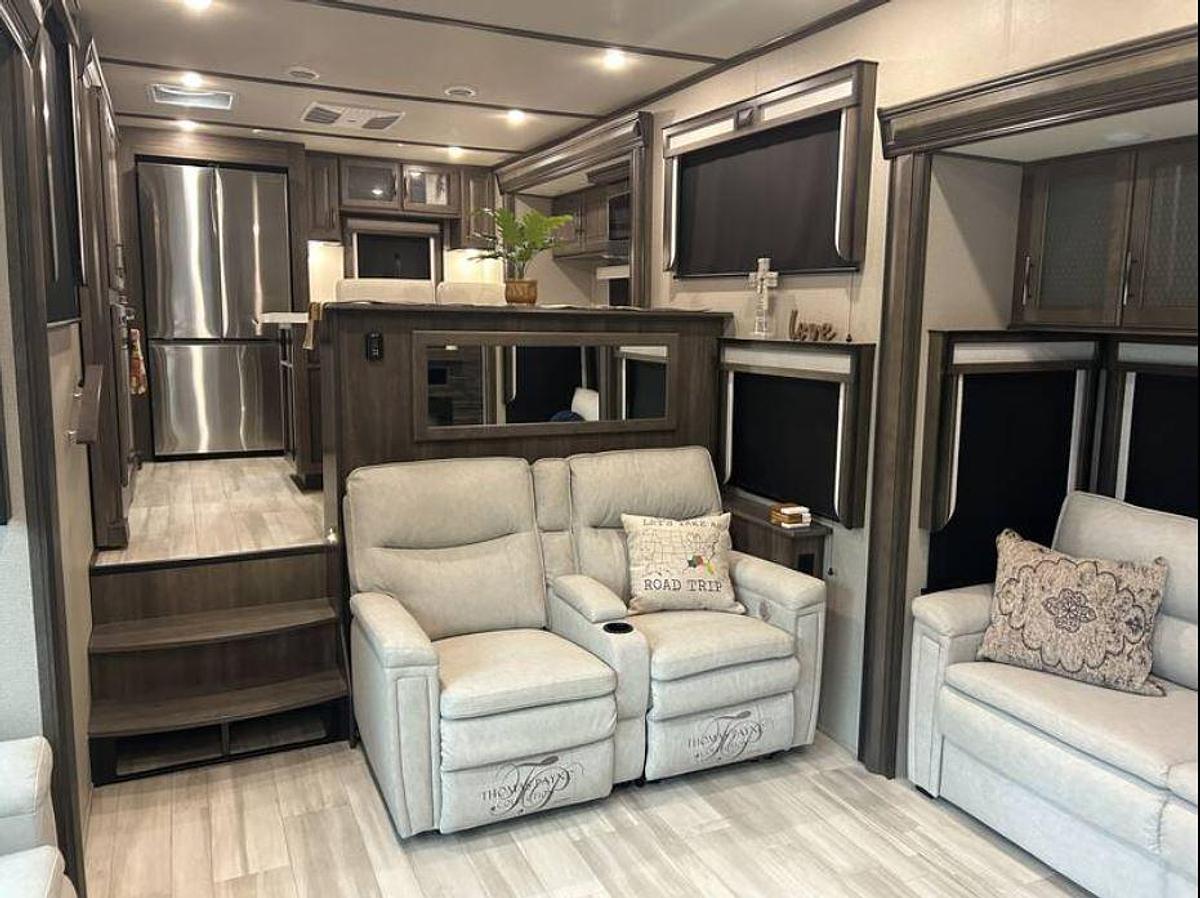 Used 2022 Grand Design Solitude 390RK Fifth Wheel
