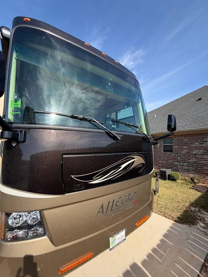 Used 2011 Tiffin Allegro Red Class C Motorhome w/ 2020 Jeep Wrangler Rubicon