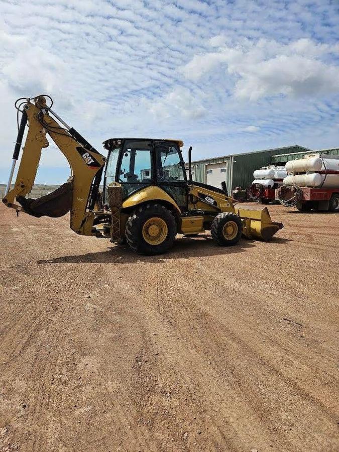 Used 2008 Caterpillar 420E Loader Backhoe