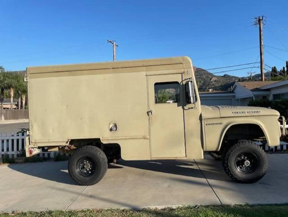 Used 1964 Dodge Power Wagon Military Ambulance