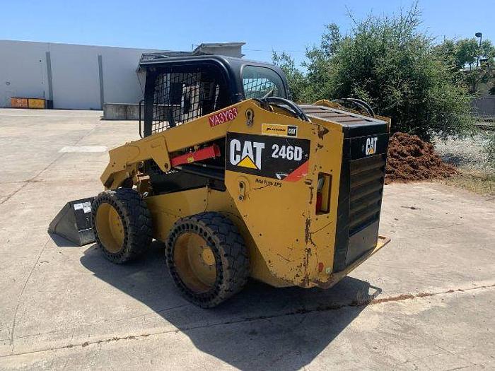 Used 2016 CATERPILLAR 246D Skid Steer Loader