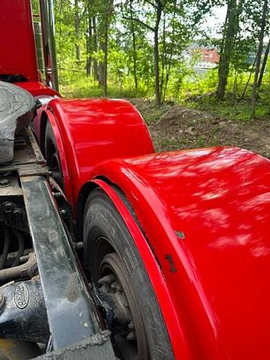 Used 1996 Peterbilt 379 EXHD with a 2003 Talbert Lowboy Trailer