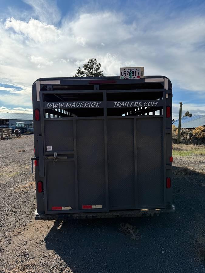 Used 2016 Maverick Stock Trailer