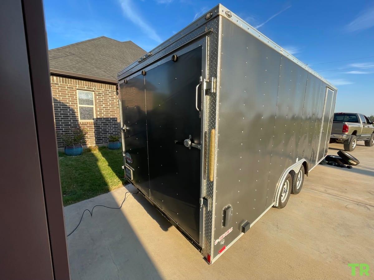 Used 2018 Forest River Tandem-Axle Enclosed Cargo Trailer