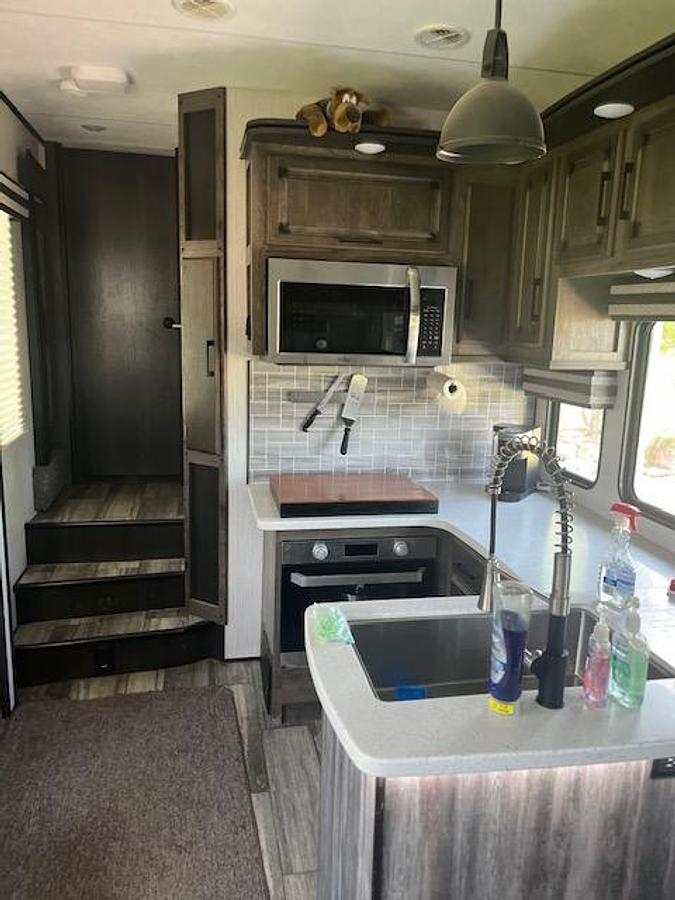 Used 2021 Heartland Cyclone 4007 Fifth Wheel Toy Hauler