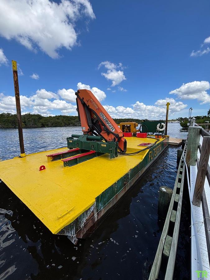 Used 2019 Custom Barge 30'X14'X3' Steel Barge