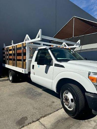 Used 2015 Ford F350 Stake Bed Utility Truck