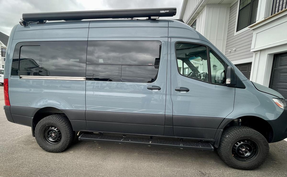 Used 2023 Mercedes-Benz Sprinter 144" Wheelbase High-Roof Complete Custom Built By Colorado Camper Van