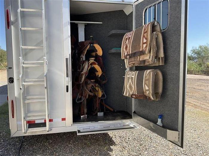 Used 2021 Twister 3 Horse Trailer with Living Quarters