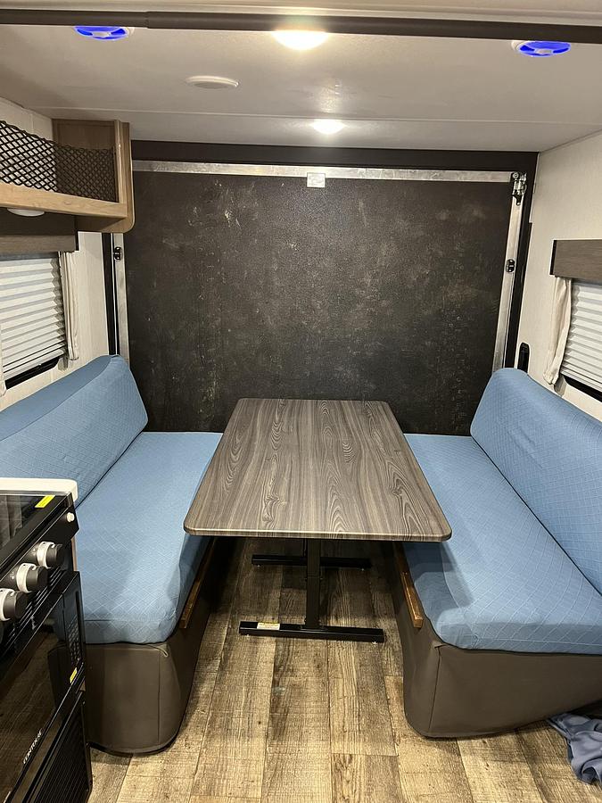 Used 2024 Forest River Cherokee Grey Wolf Black Label 22RRBL Travel Trailer Toy Hauler