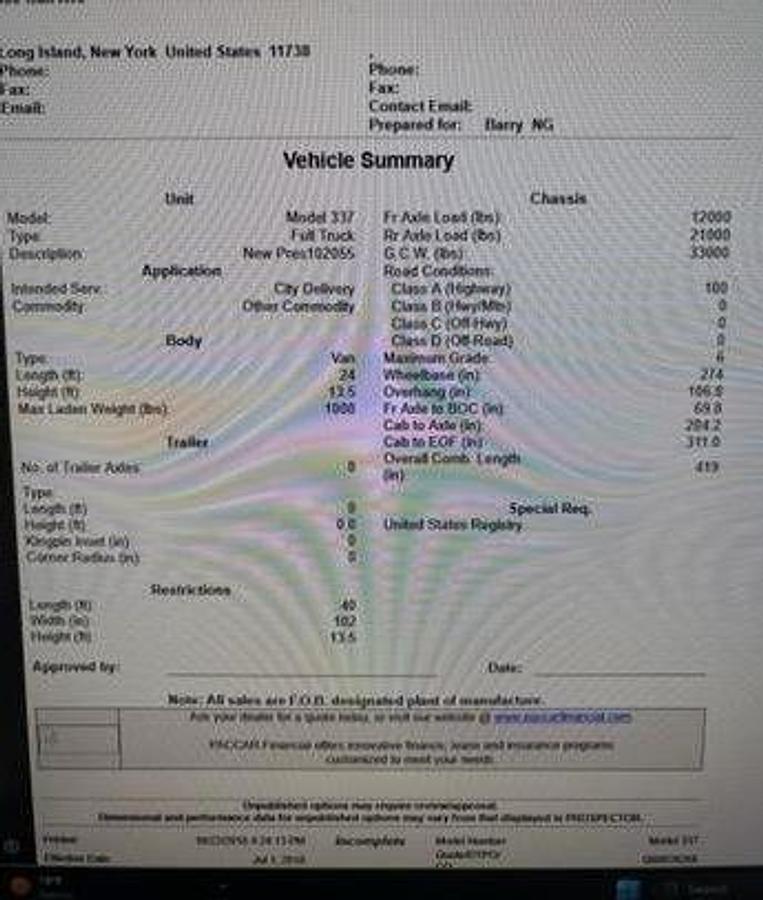 Used 2020 Peterbilt 337 Box Truck