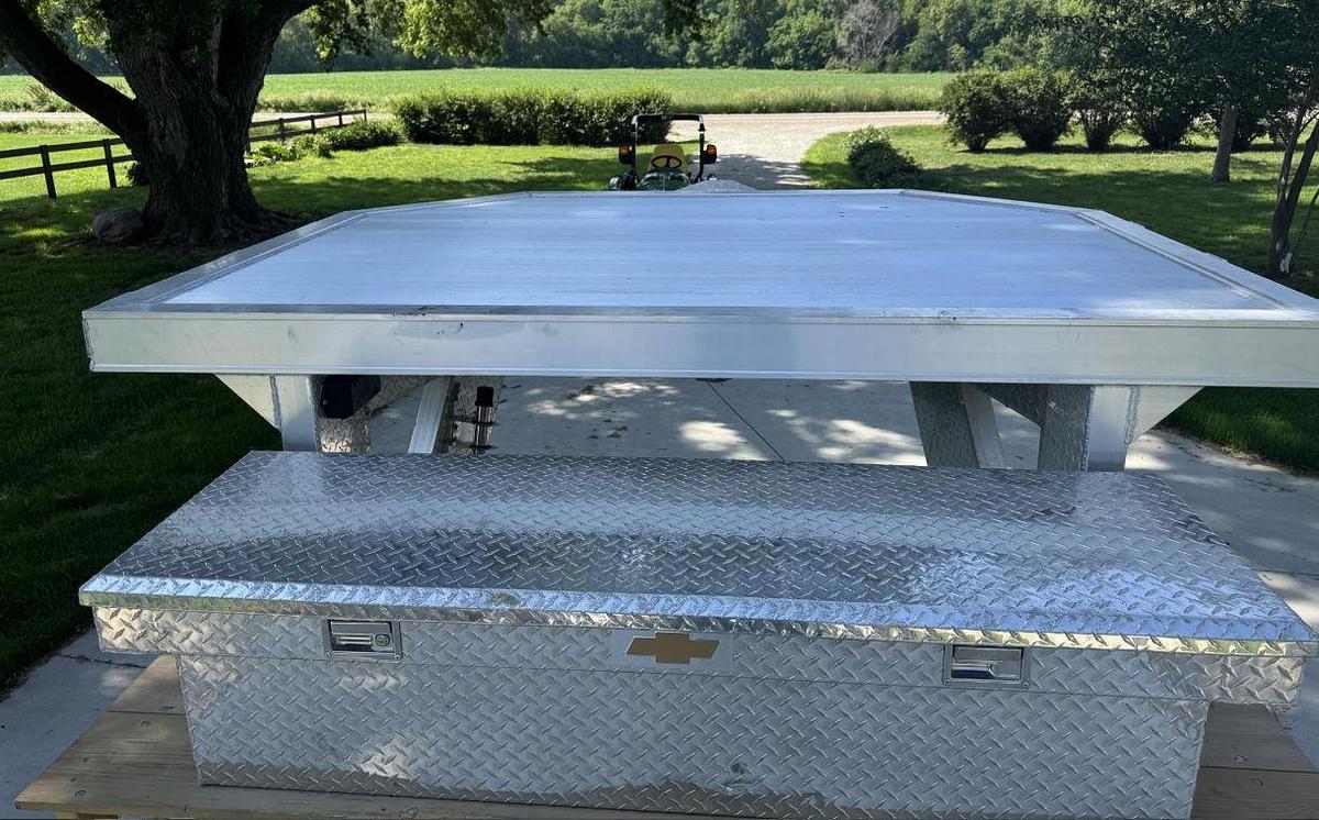 Used 2020 Alum-Line Gooseneck Flatbed Trailer