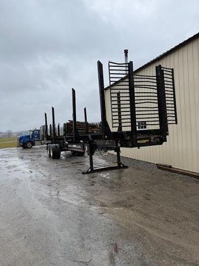 Used 2015 40 Foot Log Trailer