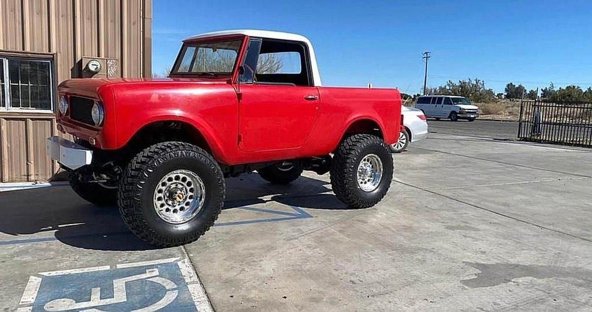 Used 1966 International Scout 800 Half Cab Pickup