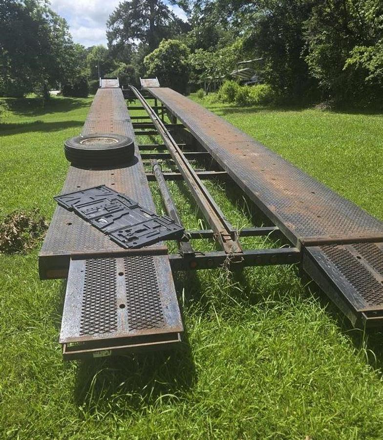 Used 2001 Kaufman 50-Foot 3-Car Hauler Trailer