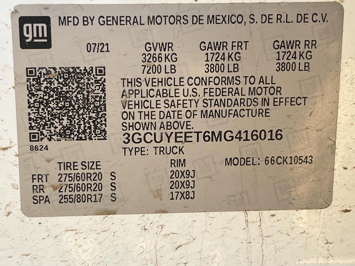 Used 2021 Chevrolet Silverado 1500 RST Crew Cab 4WD