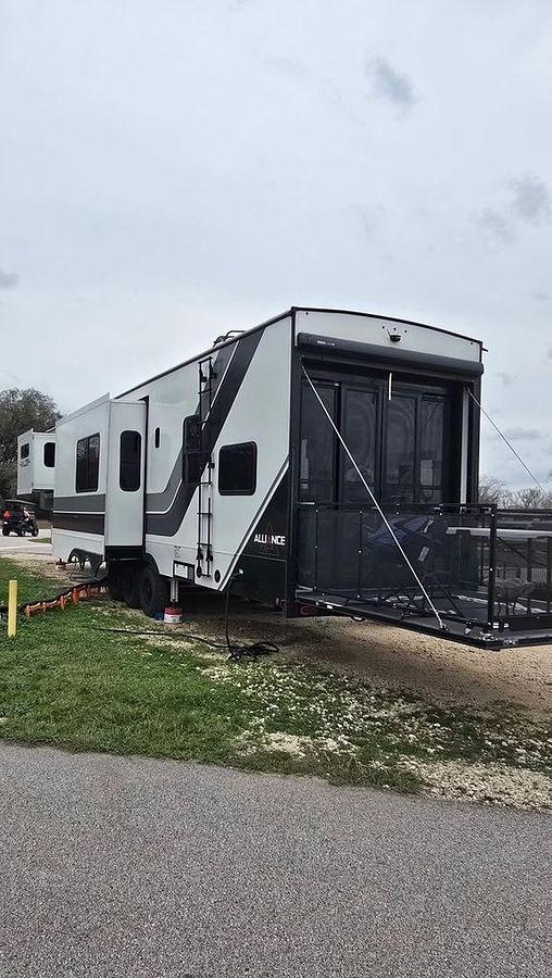 Used 2024 Alliance RV Valor 42V13 Luxury Fifth Wheel Toy Hauler