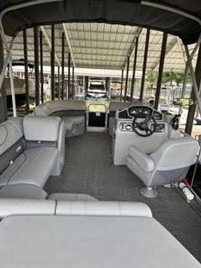 Used 2021 Lowe SS210V 21FT Pontoon Boat