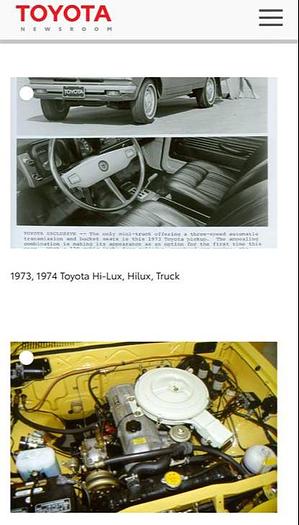 Used 1974 Toyota Hilux