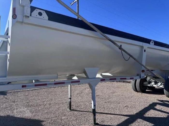 Used 2021 Construction Trailer Spec CTS HRD 32 Steel Quarter Frame End Dump